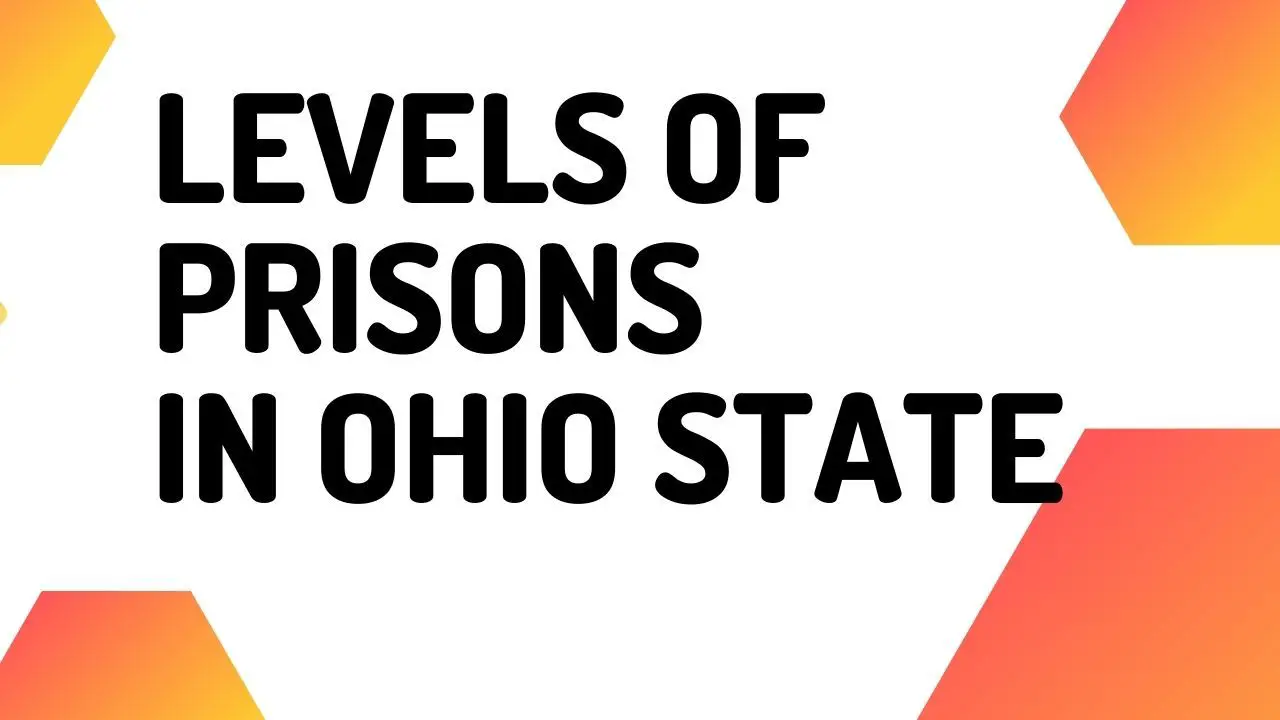 Level 1, Level 2, Level 3, Level 4, Level 5 Prisons in Ohio