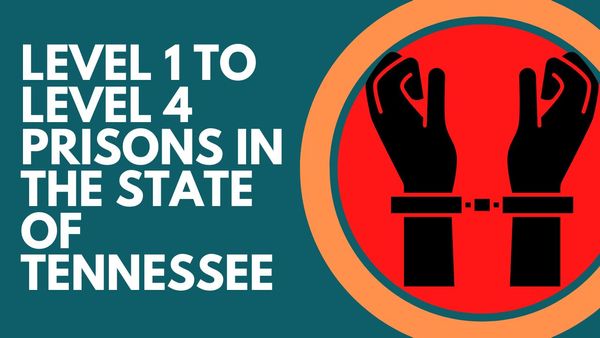 Level 1, Level 2, Level 3, Level 4 Prisons In The State of Tennessee