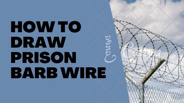 How To Draw Prison Barb Wire